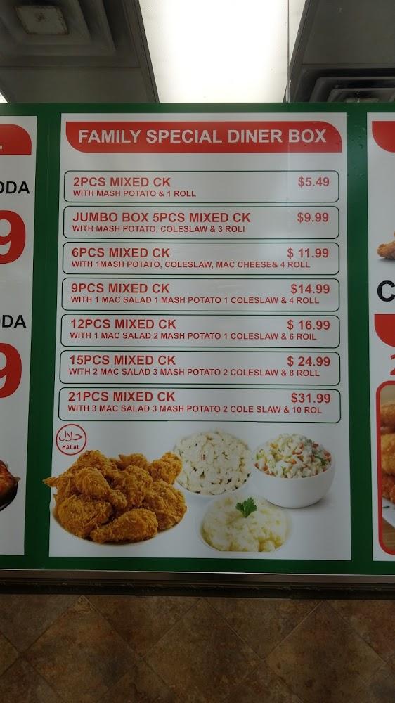 Kennedy Fried Chicken and Pizza Beef Patty Pizza